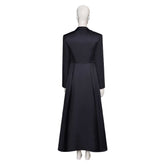 TV Agatha All Along (2024) Agatha Harkness Black Dress OutfitsCosplay Costume  Halloween Carnival Suit